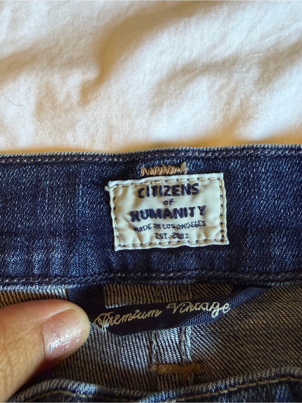 Citizens Of Humanity Dark Blue Skinny Jeans